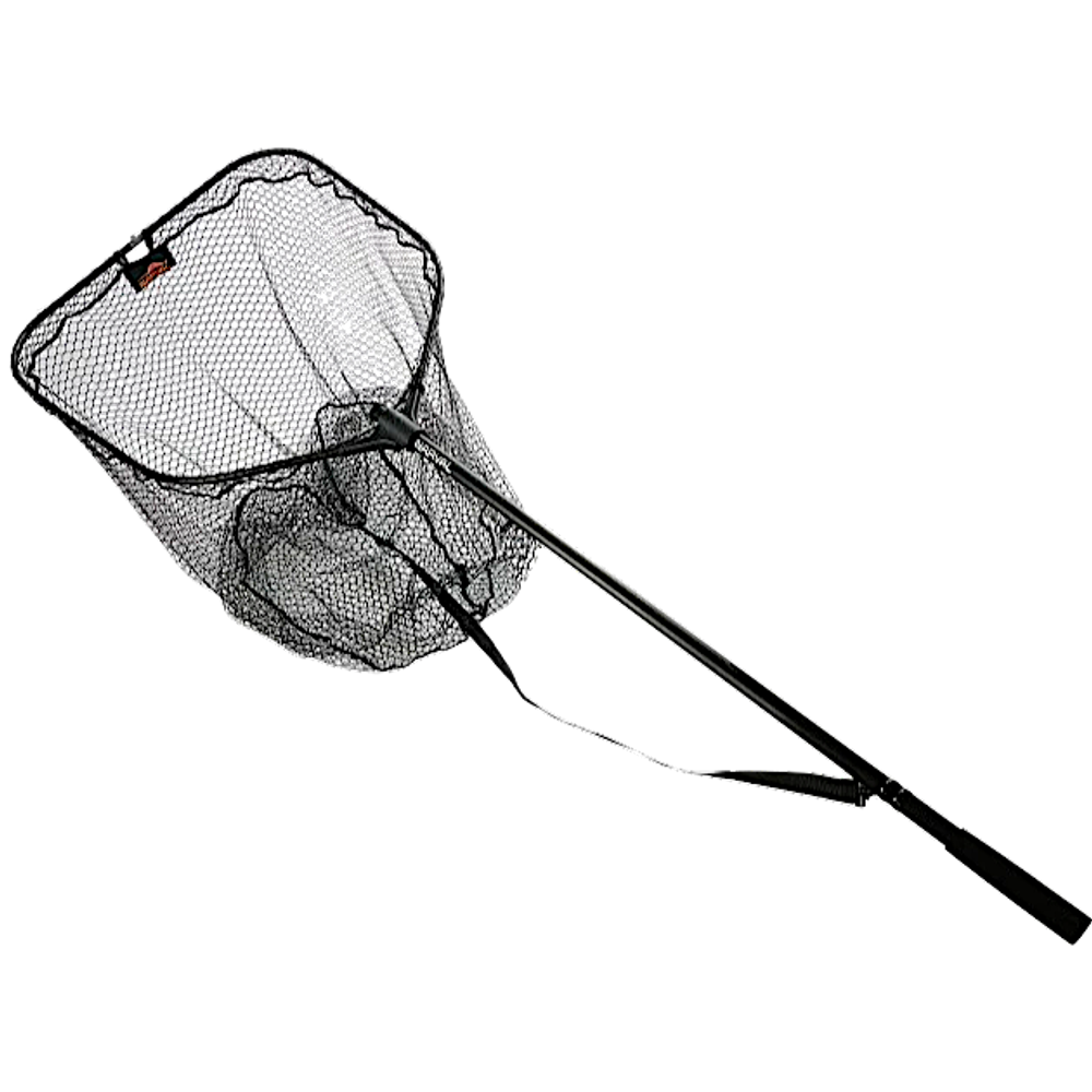 Подсак Narval Fishing Landing Net I складной телескоп. Квадратный обвод Прорезиненная сетка -