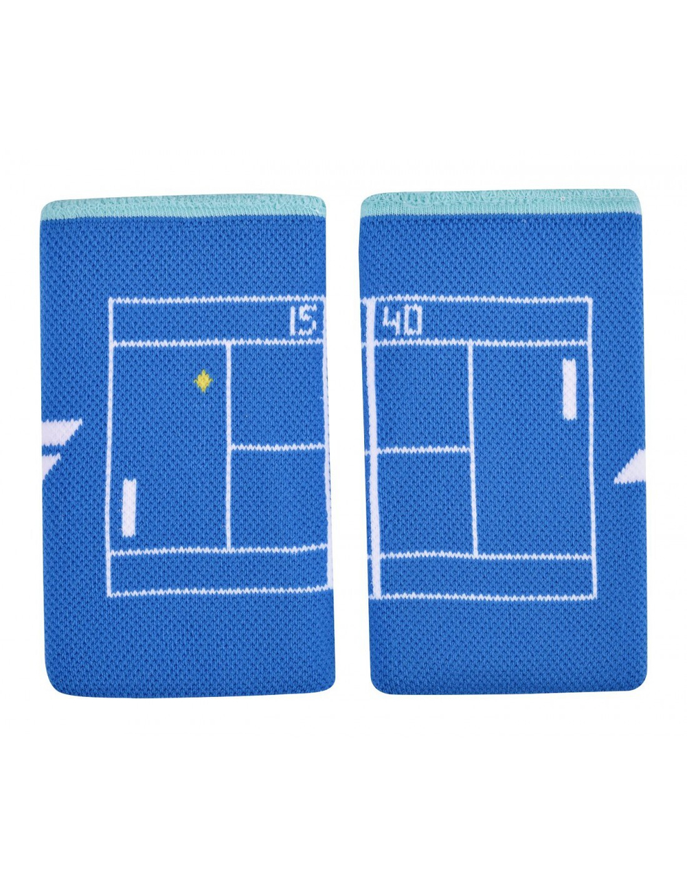 Теннисные напульсники Babolat Reversible Jumbo Wristband - Blue