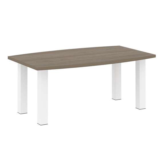 Yalta Стол переговорный LT.SP-3 Вяз Благородный/Металл Белый 1800*1100*750