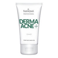 Грушовый гель для умывания с содержанием AHA кислот Farmona Professional Dermaacne+ Pear face wash gel 150мл