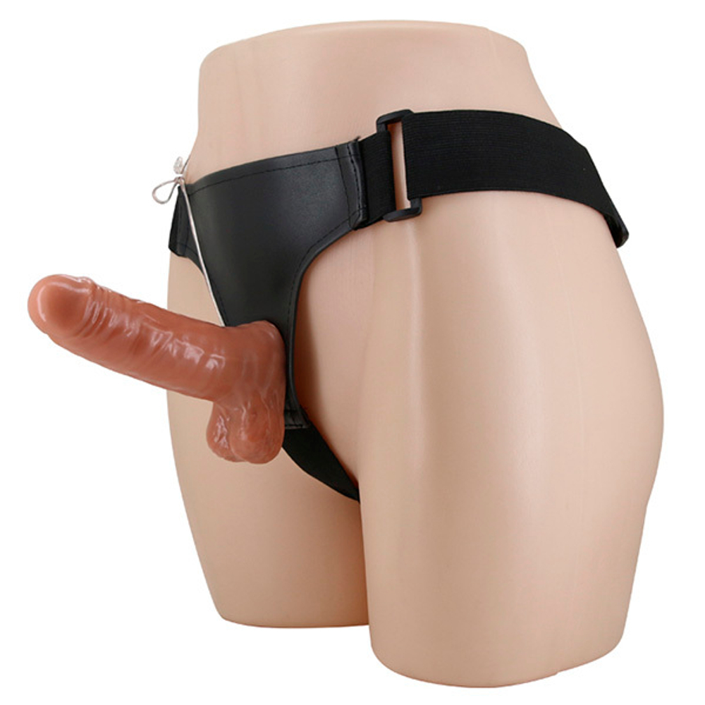 Женский вибрострапон 16см на трусиках Baile Ultra Passionate Harness BW-022064Z