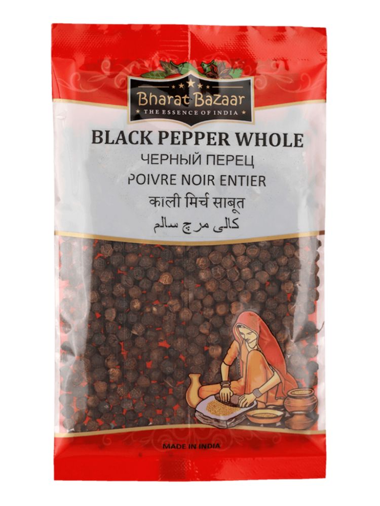 Перец Bharat Bazaar Черный целый, 50 гр