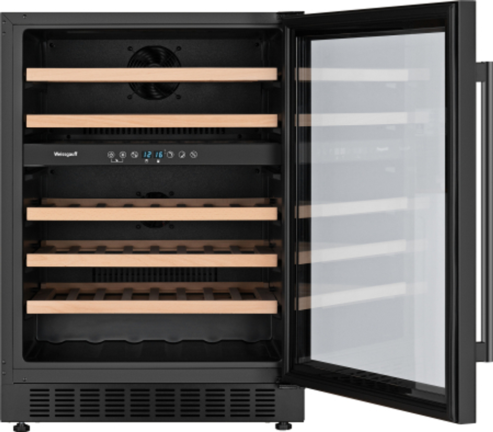 Винный шкаф встраиваемый Weissgauff WWC-46 DB DualZone