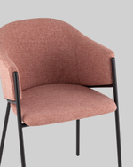 Стул обеденный Carmel пыльно-розовый