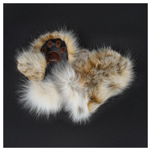 Варежки из меха «Рысянки»