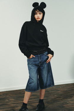 ZARA ТОЛСТОВКА С ТЕКСТОМ ©DISNEY, ЧЕРНЫЙ