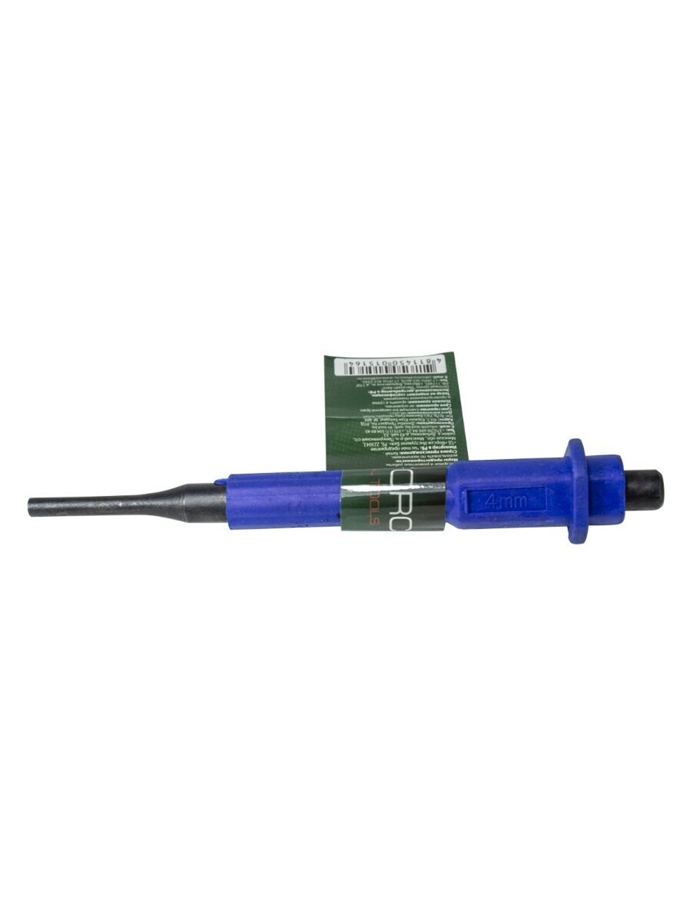 Выколотка c прорезиненной защитной рукояткой 4мм (L-125мм) RockForce##Rock FORCE RF-6044190Q