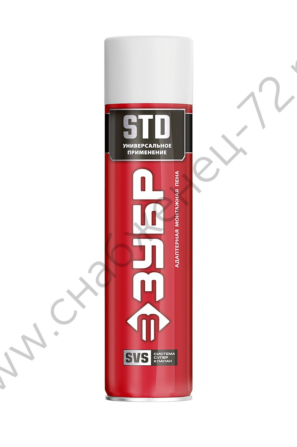 ЗУБР STD выход до 22л SVS, 400 мл, адаптерная всесезонная, Монтажная пена (41140)