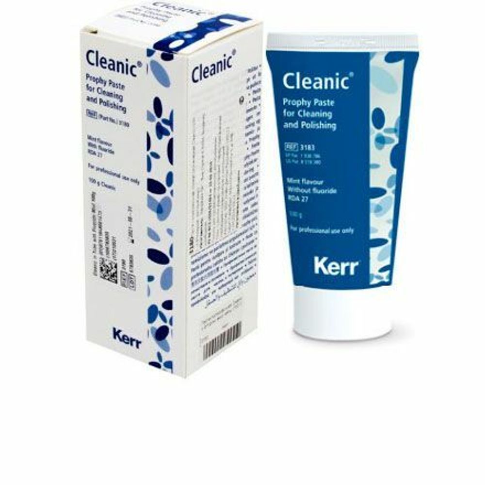3183 Профилактическая паста *Cleanic* без фторида, тюбик 100г Kerr