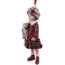 GAEM Изделие декоративное подвесное "Девочка/Мальчик", L5 W3 H11 см, 4в.