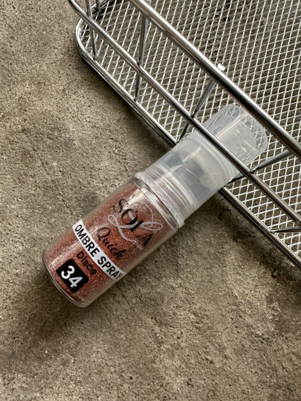 Sola Quick Ombre Dry Spray 34 Disco - Сухой Спрей-омбре для градиента, 10мл