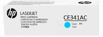 Контрактный картридж HP CE341AC (651A) лазерный голубой