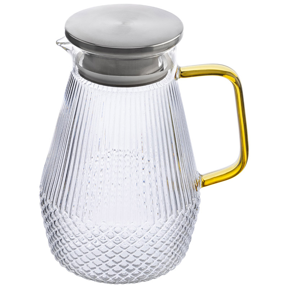 Кувшин Leonord AROMA 1.6л из боросиликатного рельефного стекла