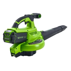Greenworks GD40BVIIK4 40В воздуходувка аккумуляторная (1 x 4 Ач, ЗУ) 103 м/с 2406907UB