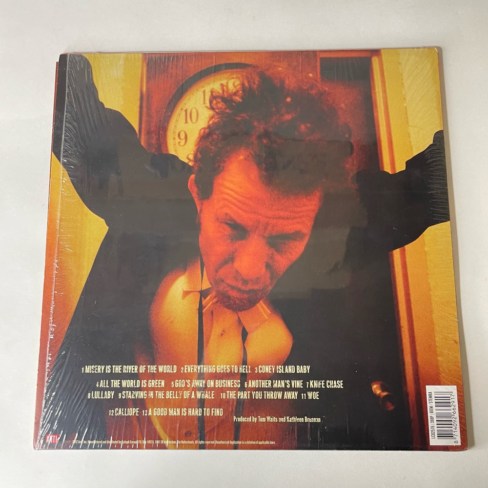 Винтажная виниловая пластинка LP Tom Waits Blood Money (EU 2002)