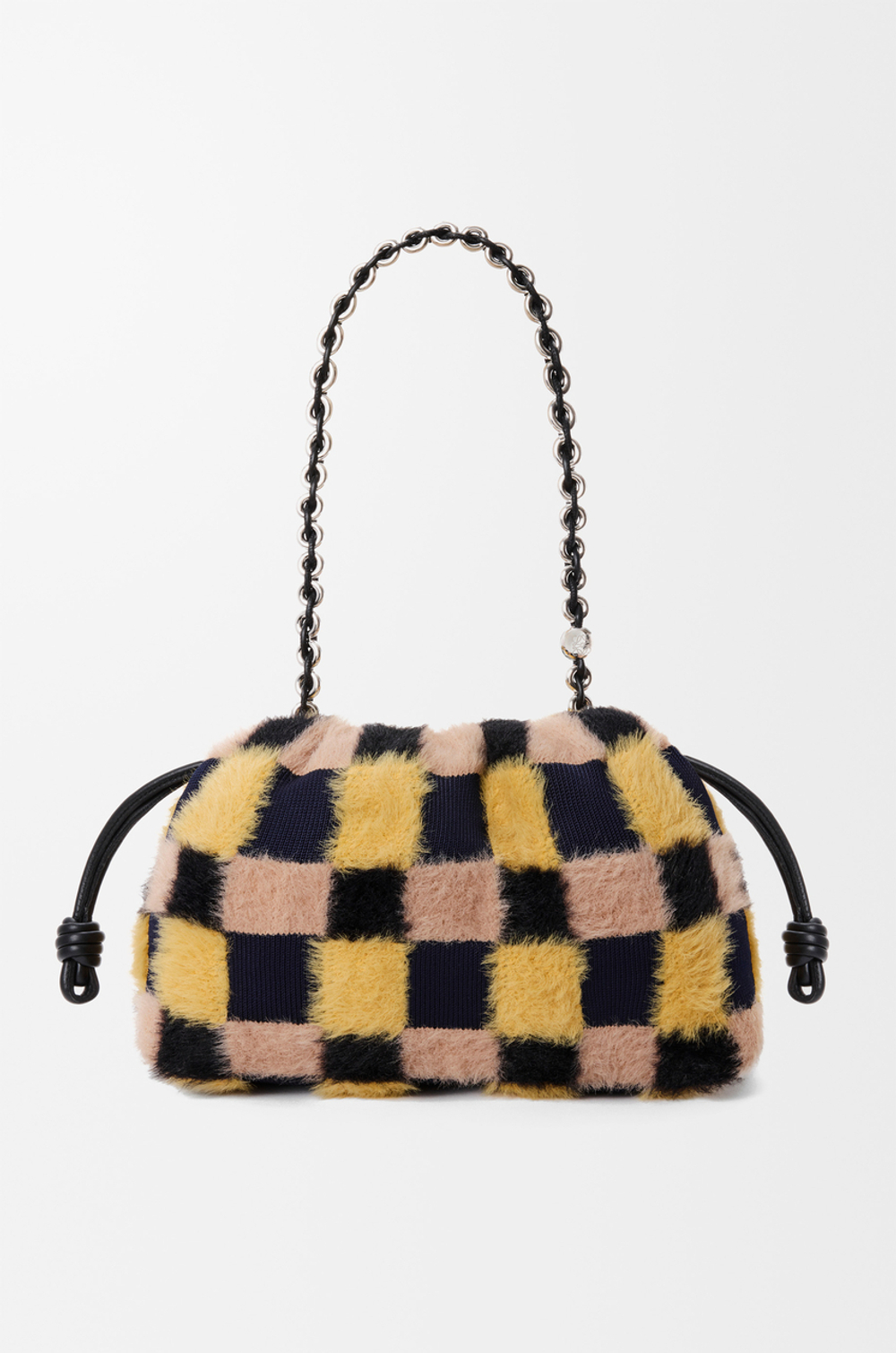 Loewe Средняя сумка Flamenco из жаккардовой вязки, разноцветный