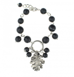 Браслет в виде листа Ester Bijoux Дуб BR890-S BW