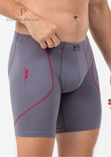 Трусы мужские боксеры удлинённые Pantelemone PMHLL-1469, серый