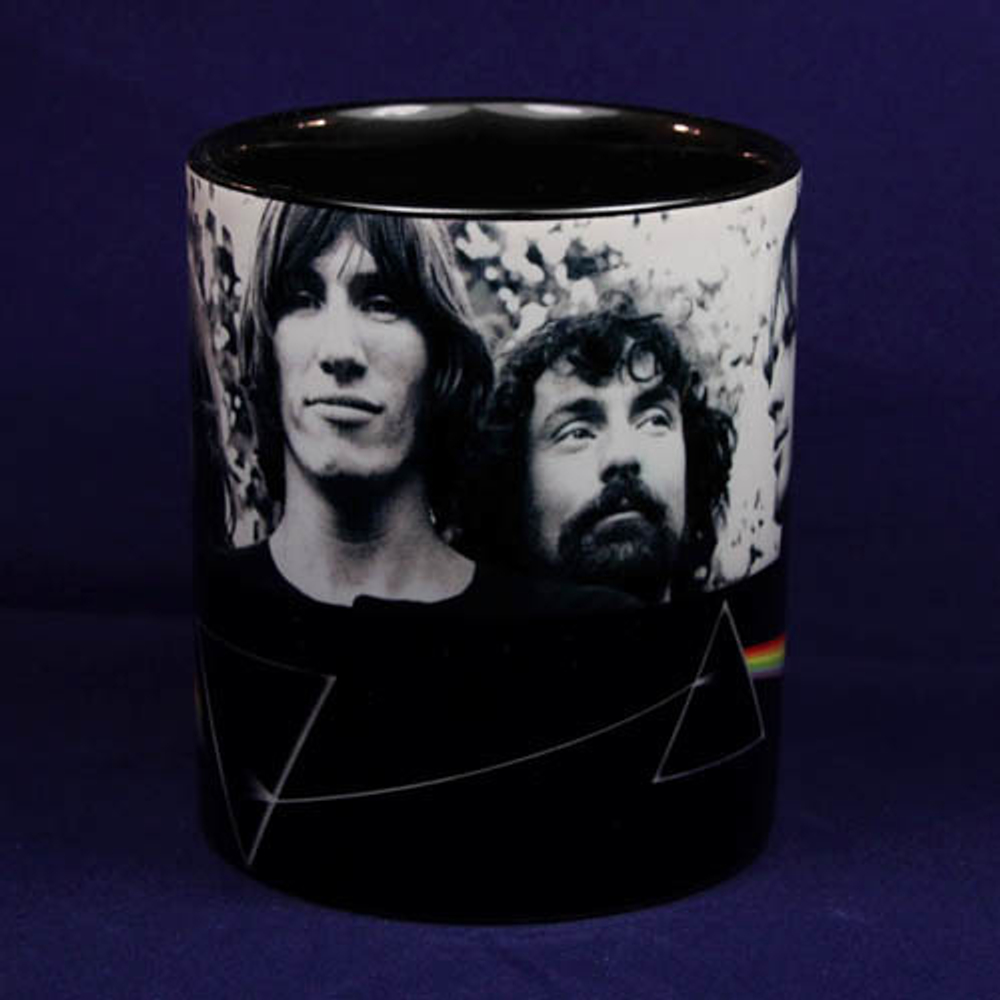 Кружка Pink Floyd ( группа на фоне сада + призма )
