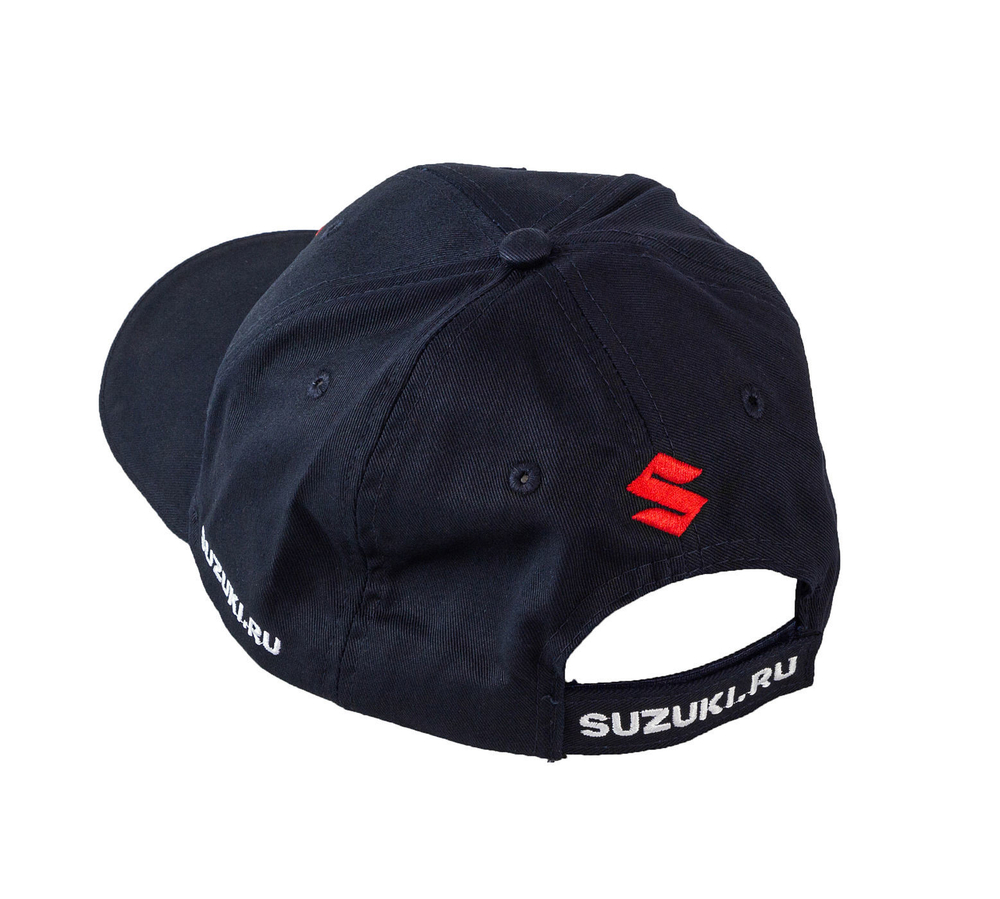 Бейсболка Suzuki, 3D вышивка, синий