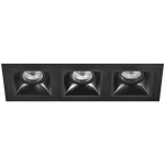 Комплект из светильников и рамки Domino Lightstar D537070707