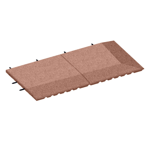 Коврик резиновый два угла правый 45 мм