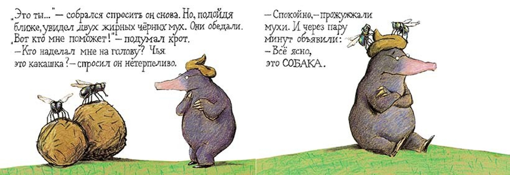 Маленький крот, который хотел знать, кто наделал ему на голову