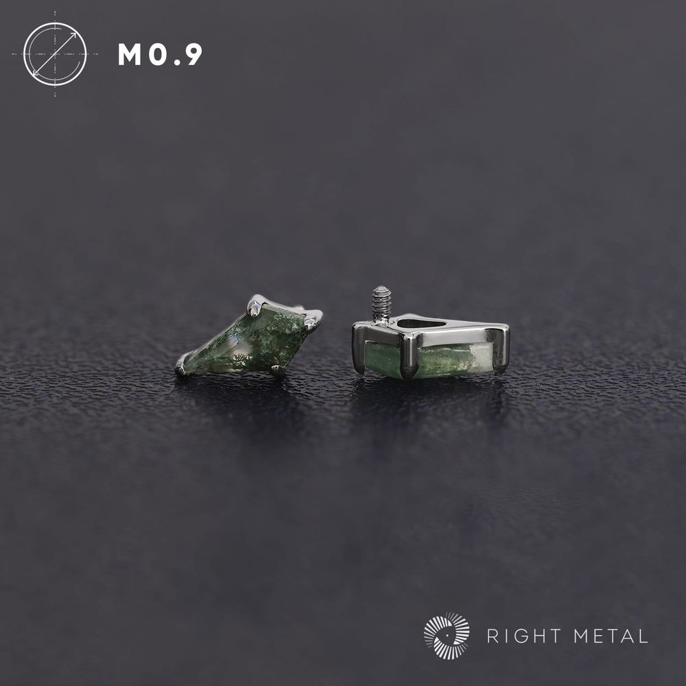 Rhomb Moss Agate