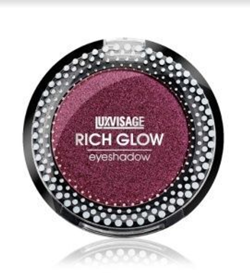 Тени для век компактные Lux Visage RICH GLOW 12 тон Insta star