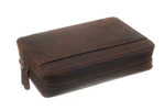 Сигарная сумка-хьюмидор P&A на 5 сигар, натуральная кожа C260-Buffalo