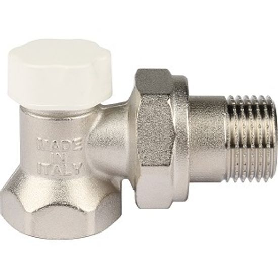 Клапан запорно-балансировочный угловой Stout 3/4" для радиатора (SVL 1156 000020)