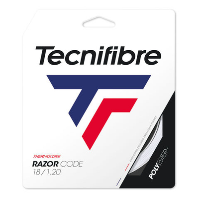 Струны теннисные Tecnifibre Razor Code 12m String Set - White