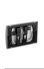 Смывная клавиша Geberit Delta20, двойной смыв: Альпийский белый 115.127.11.1