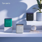 Умная колонка Яндекс Станция Миди с Zigbee 24Вт, серая