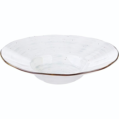 Тарелка для пасты «Пастораль»;фарфор;300мл;D=29,H=7см;зелен. (Цвет: зеленый)