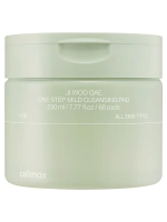 Celimax Очищающие пэды для снятия макияжа Ji Woo Gae One Step Mild Cleansing Pad 60 шт