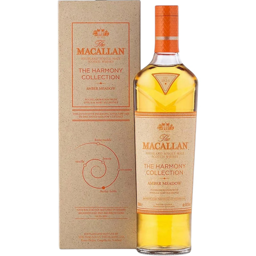 Виски The Macallan Harmony Collection Amber Meadow 0,7 л. В подарочной коробке