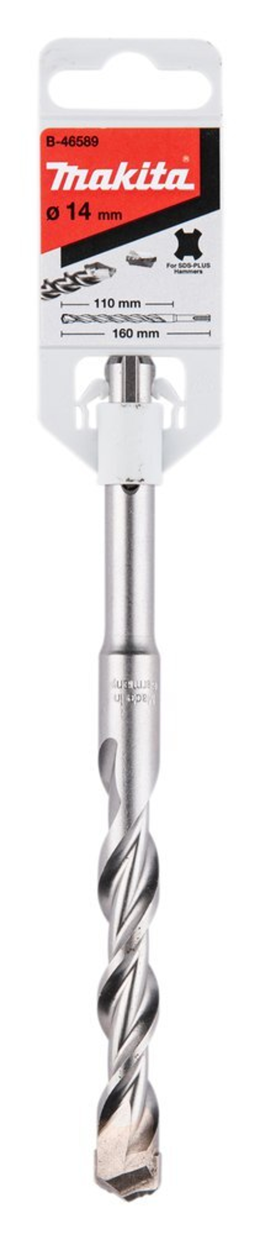 Сверло по металлу HSS-G 3,2x36x65 Makita D-46589 Металл HSS-G 2,0 x 49 мм