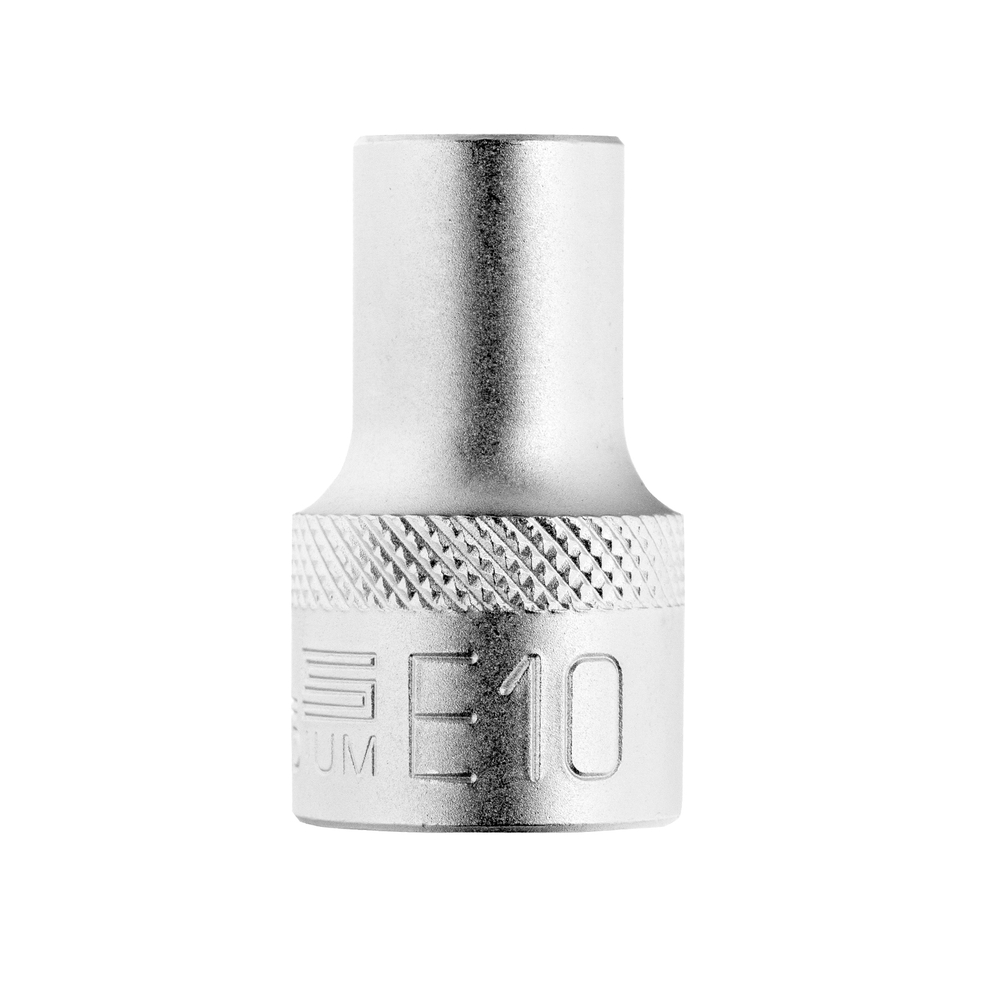 Головка торцевая 1/2, Е10, CrV Stels