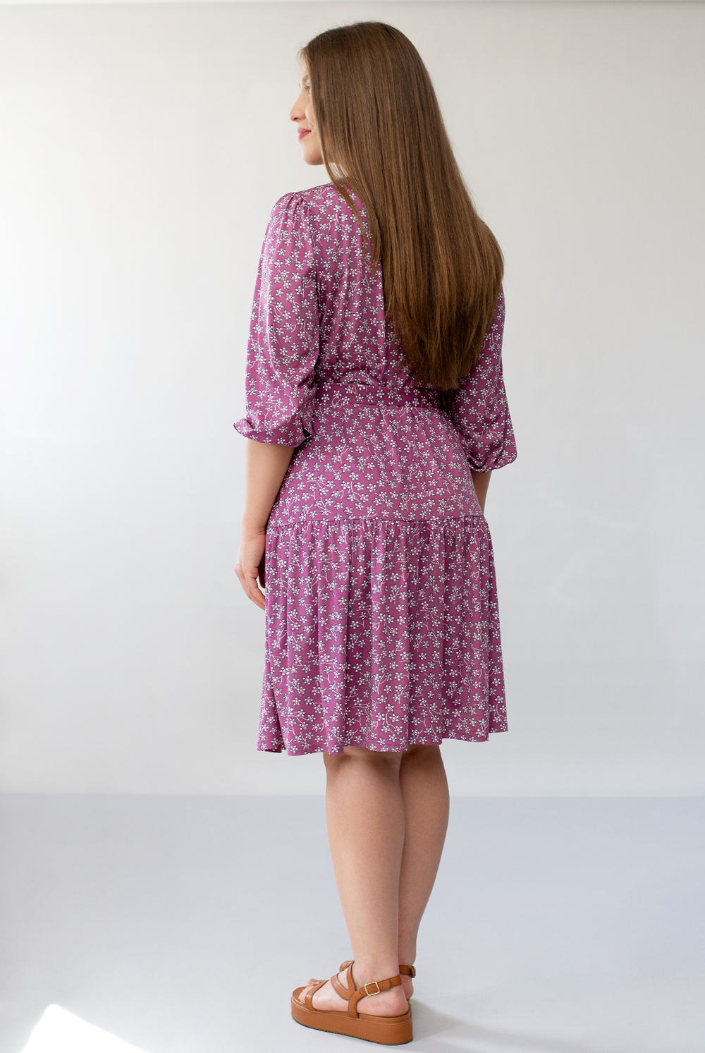 Платье женское 3211ЛПА, Абстракция #172Абс053211ЛПА