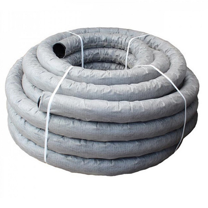 Труба дренажная двухслойная ПНД D160 с перфорацией и геотекстилем 50м