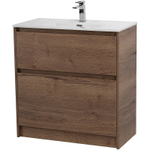 Тумба под раковину BelBagno Kraft 39 80 KRAFT39-800/390-2C-PIA-RT Rovere Tabacco