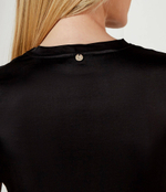 Сатиновая блузка Liu Jo - черный(CA5354 T2571)