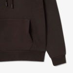 Худи Lacoste Fleece коричневое