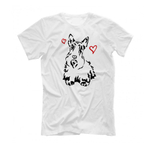 Футболка двусторонняя "Скотч - любовь"