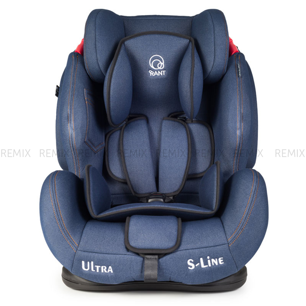 Автокресло BH12310 "ULTRA" SPS группа 1-2-3  (9-36 кг) blue jeans