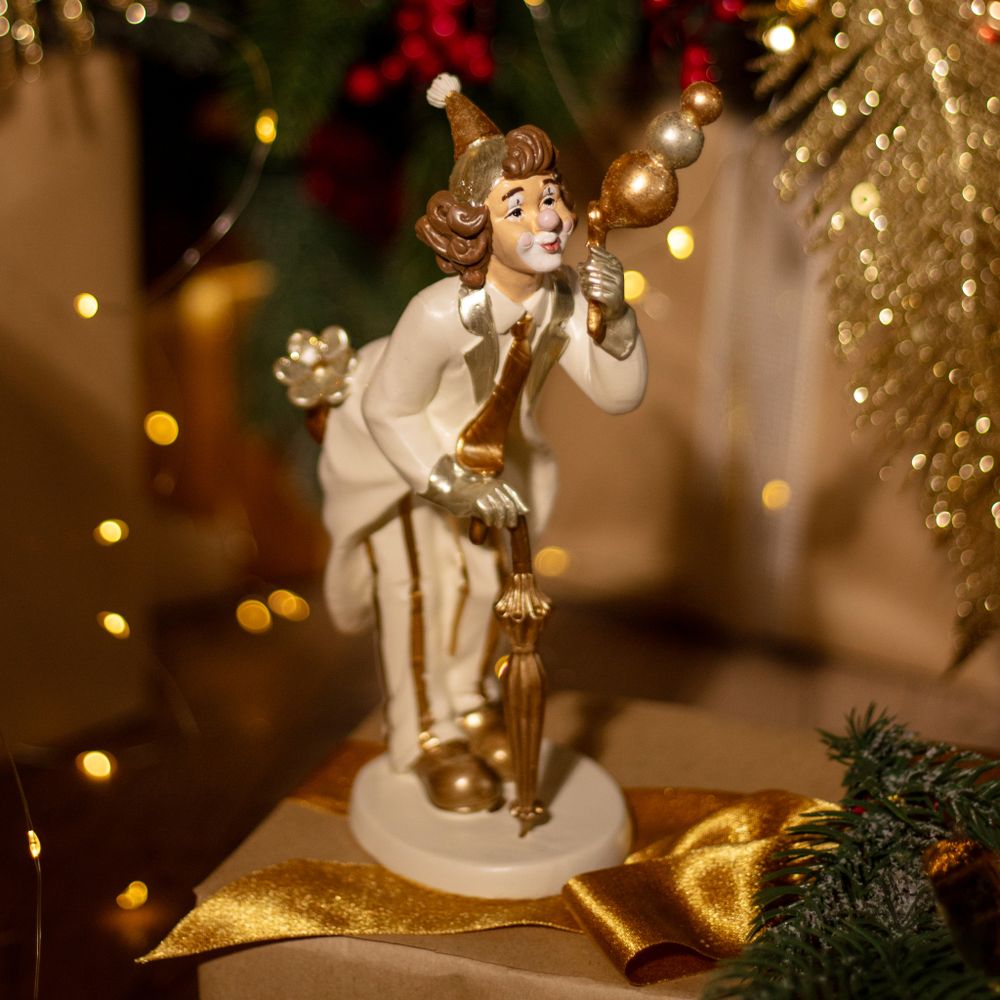 СТАТУЭТКА "КЛОУН" 12,5Х7Х20,5 СМ