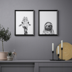 IKEA BILD  (ИКЕА БИЛД)  -  Плакат, Привет, друг, 40x50 см
