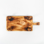 Деревянная сервировочная  доска для подачи блюд и закусок из древесины кедра. Art of Siberia. RD8