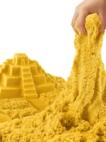 Космический песок, 1 кг, жёлтый